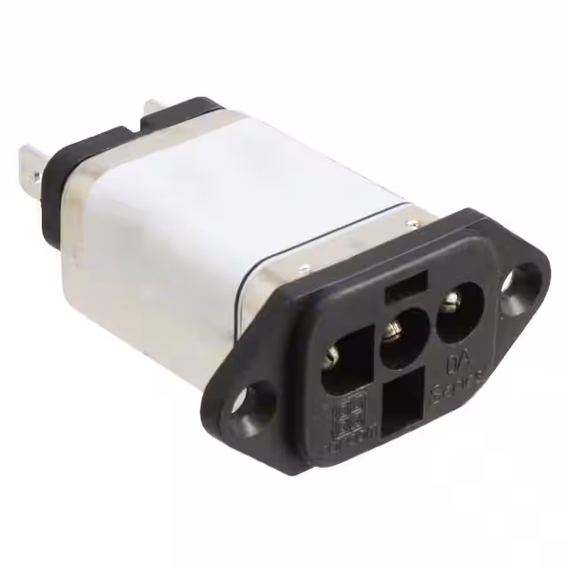 15DAF1 TE Connectivity Corcom Filters  Modules de filtrage de ligne électrique